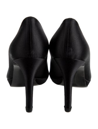 Stuart Weitzman Satin Pumps