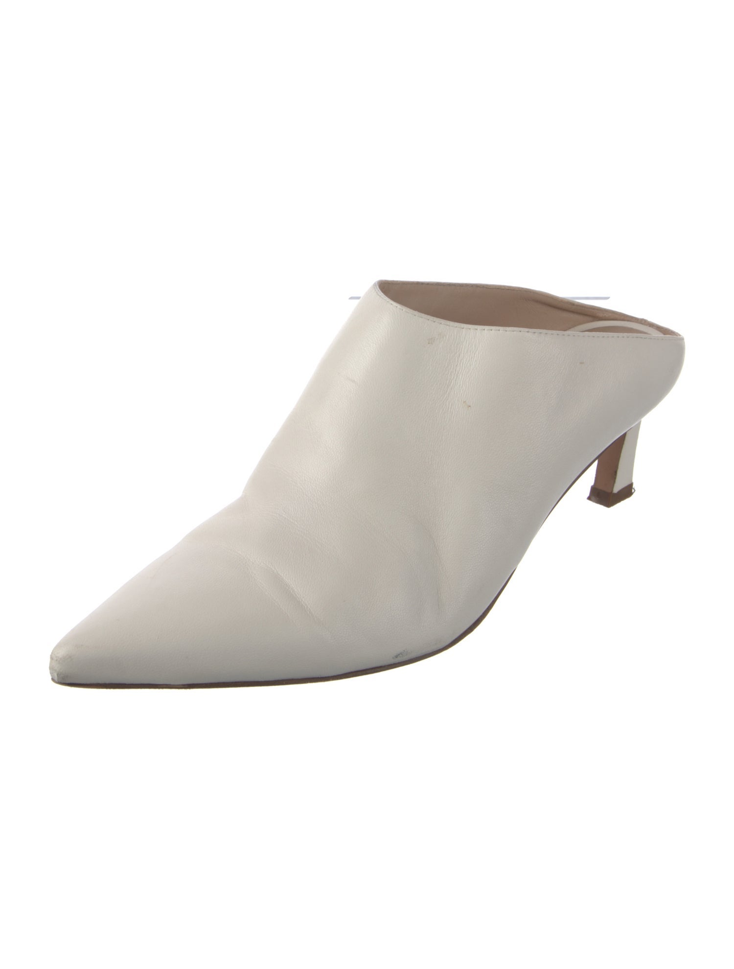 Stuart Weitzman Leather Mules