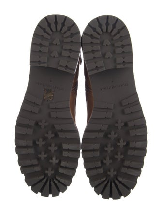 Stuart Weitzman Suede Combat Boots