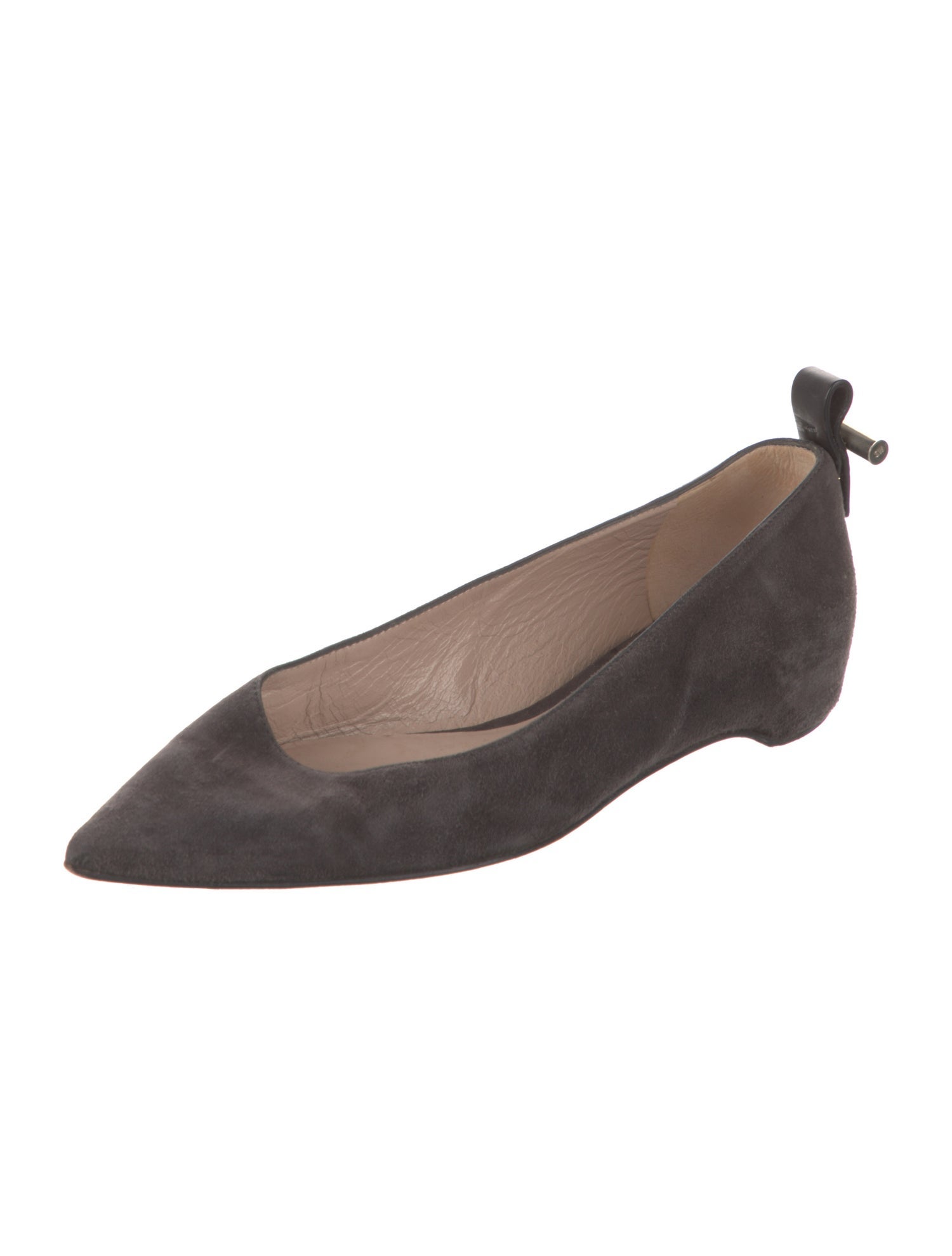 Stuart Weitzman Suede Flats