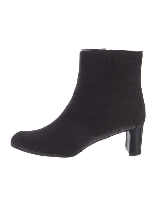 Stuart Weitzman Canvas Chelsea Boots
