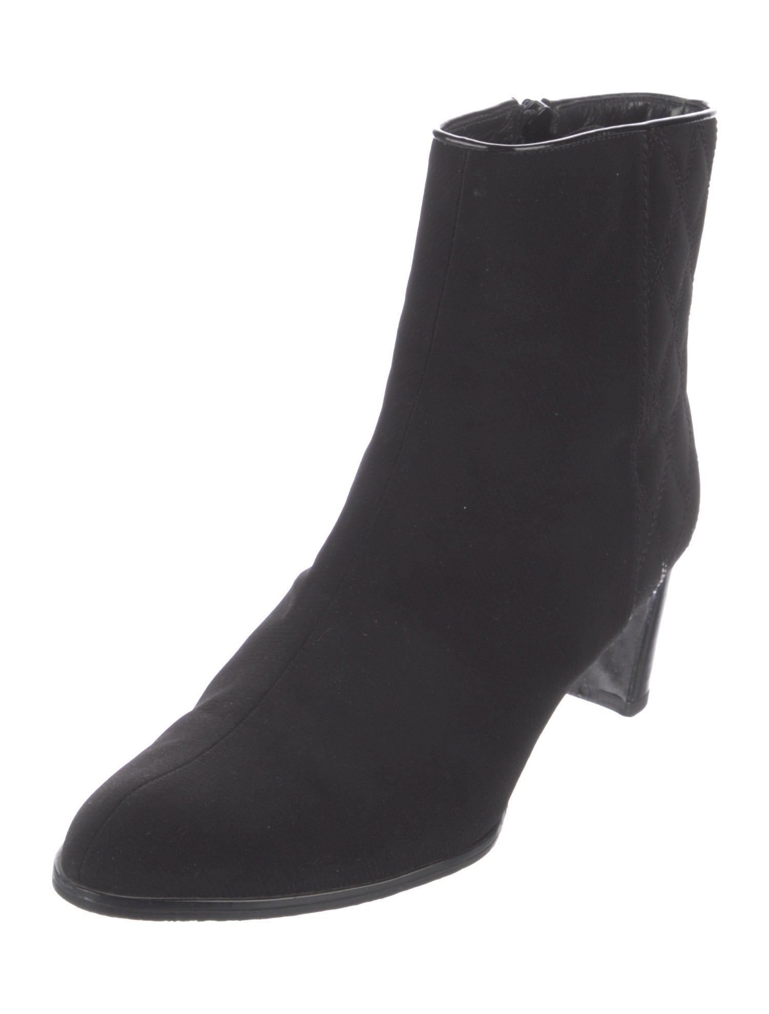 Stuart Weitzman Canvas Chelsea Boots