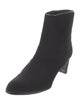Stuart Weitzman Canvas Chelsea Boots