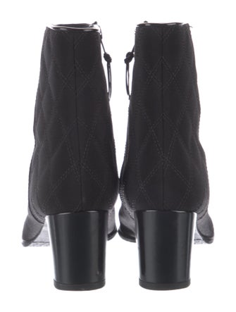 Stuart Weitzman Canvas Chelsea Boots