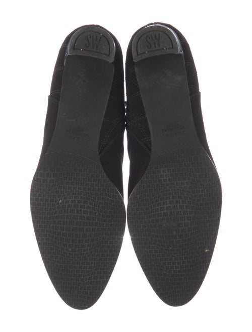 Stuart Weitzman Canvas Chelsea Boots