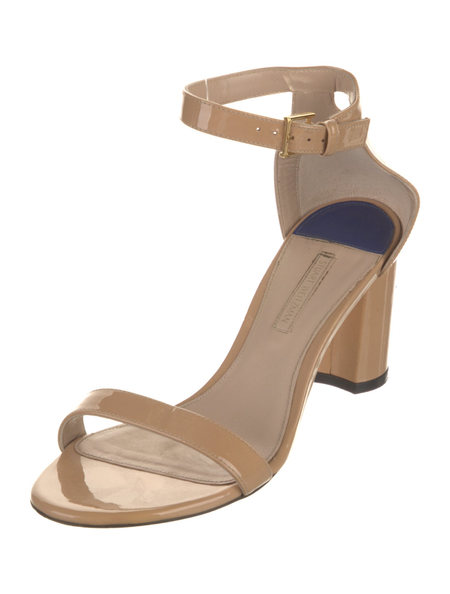 Stuart Weitzman Patent Leather Sandals