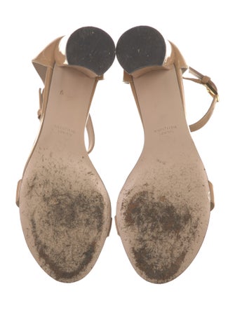 Stuart Weitzman Patent Leather Sandals