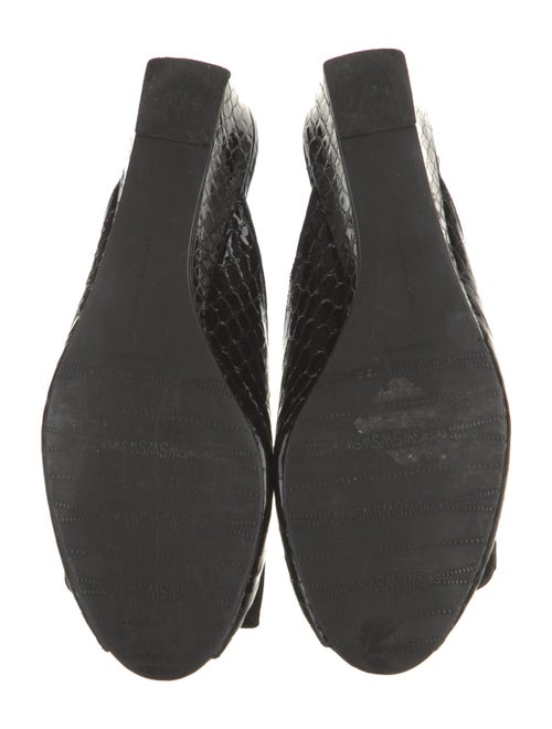 Stuart Weitzman Patent Leather Slides