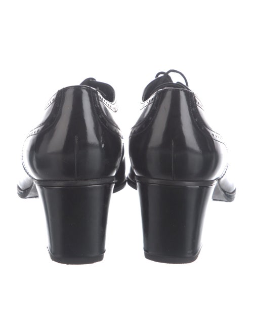 Stuart Weitzman Patent Leather Lasercut Accents Pumps