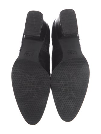 Stuart Weitzman Patent Leather Lasercut Accents Pumps