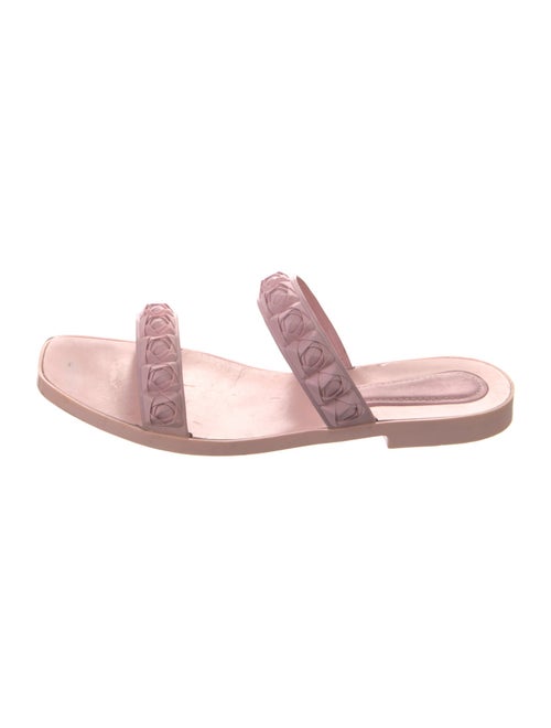 Stuart Weitzman Rubber Slides