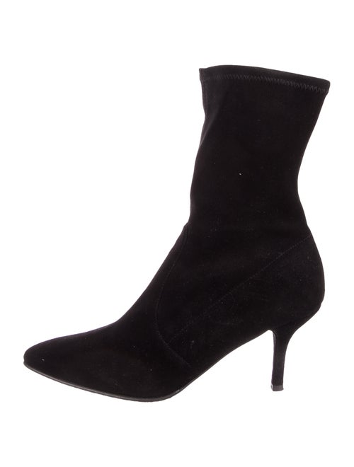 Stuart Weitzman Suede Sock Boots