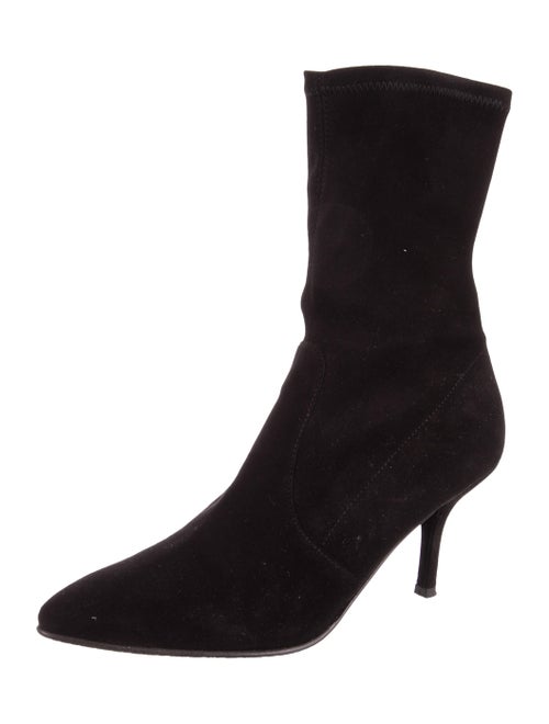 Stuart Weitzman Suede Sock Boots