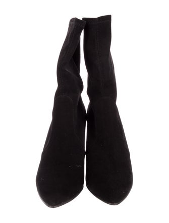 Stuart Weitzman Suede Sock Boots