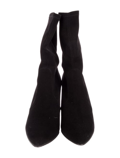 Stuart Weitzman Suede Sock Boots