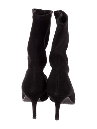 Stuart Weitzman Suede Sock Boots