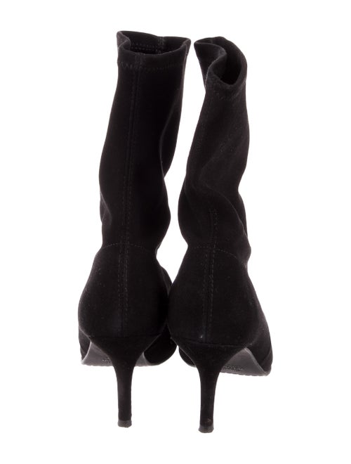 Stuart Weitzman Suede Sock Boots