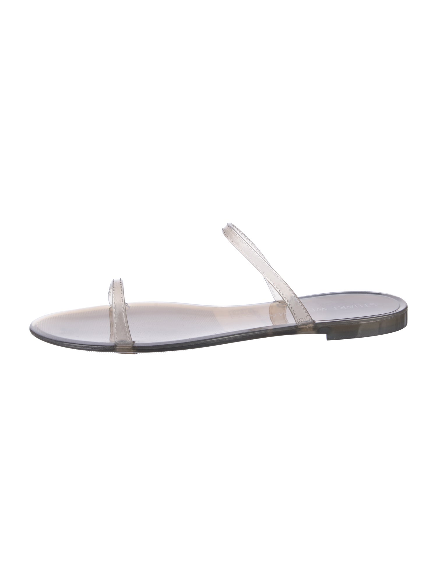 Stuart Weitzman Rubber Slides