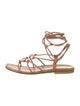 Stuart Weitzman Leather Gladiator Sandals