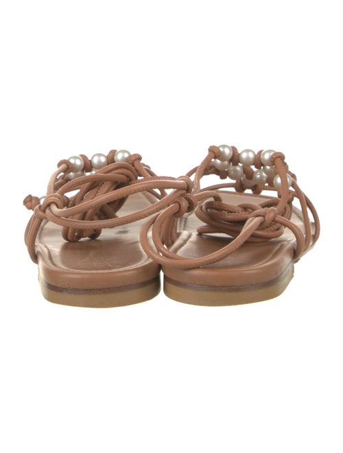 Stuart Weitzman Leather Gladiator Sandals