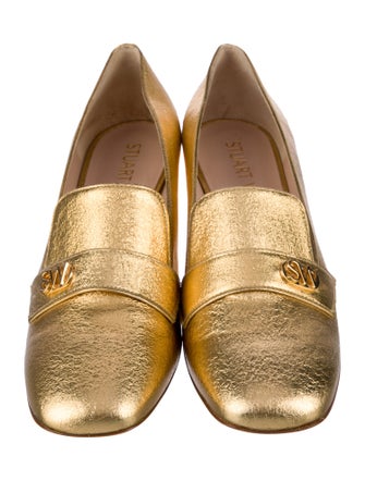 Stuart Weitzman Vegan Leather Pumps
