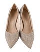 Stuart Weitzman Glitter Glitter Accents Pumps