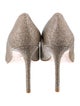 Stuart Weitzman Glitter Glitter Accents Pumps