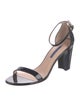 Stuart Weitzman Patent Leather Sandals