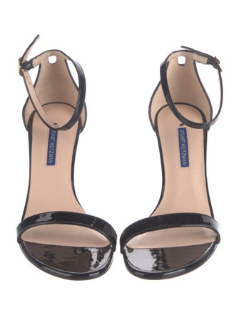 Stuart Weitzman Patent Leather Sandals