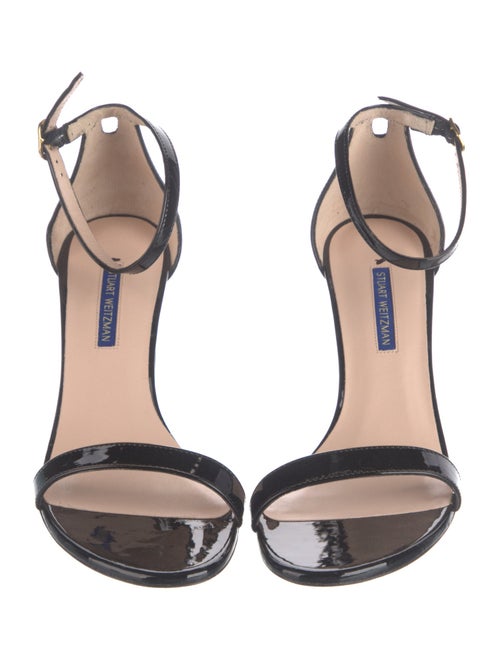 Stuart Weitzman Patent Leather Sandals
