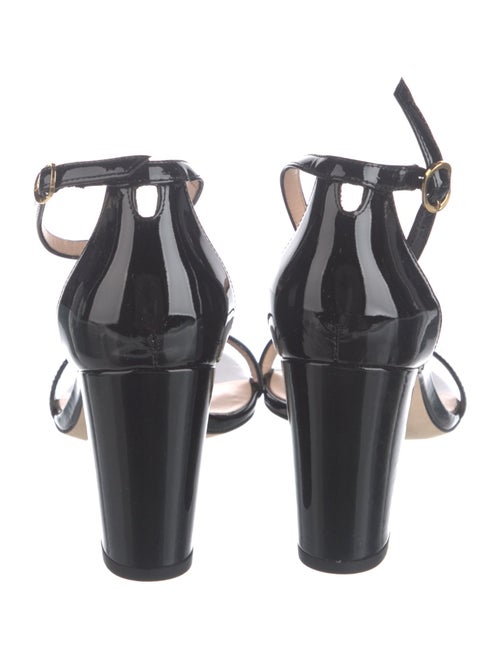 Stuart Weitzman Patent Leather Sandals