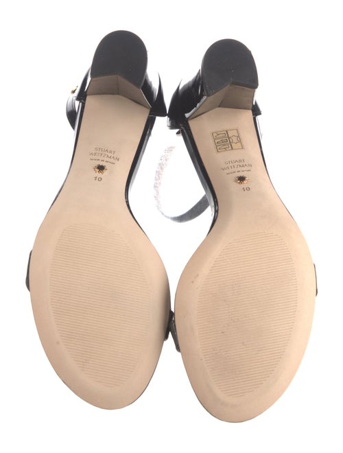 Stuart Weitzman Patent Leather Sandals