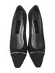 Stuart Weitzman Nylon Crystal Embellishments Pumps