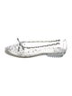 Stuart Weitzman Rubber Lasercut Accents Ballet Flats