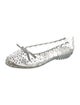 Stuart Weitzman Rubber Lasercut Accents Ballet Flats
