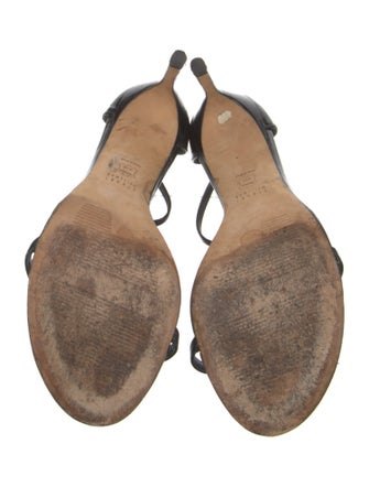 Stuart Weitzman Patent Leather Sandals