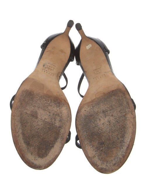 Stuart Weitzman Patent Leather Sandals