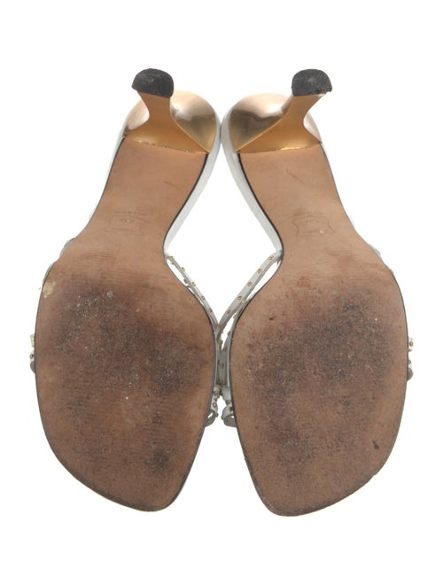 Stuart Weitzman Leather Slides