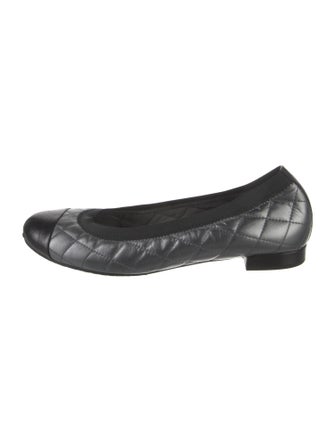 Stuart Weitzman Leather Printed Flats