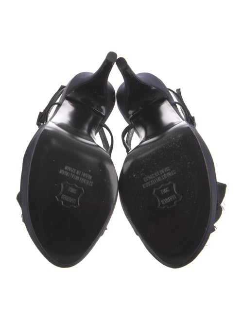 Stuart Weitzman Satin Slingback Sandals