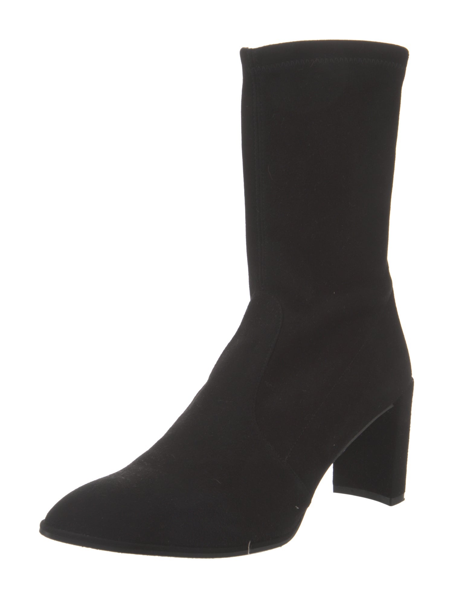 Stuart Weitzman Suede Sock Boots