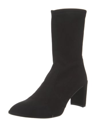 Stuart Weitzman Suede Sock Boots
