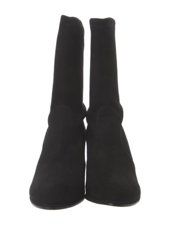 Stuart Weitzman Suede Sock Boots