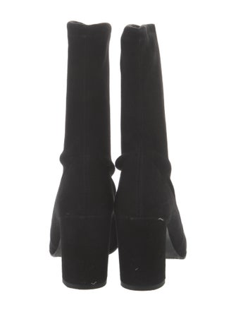 Stuart Weitzman Suede Sock Boots
