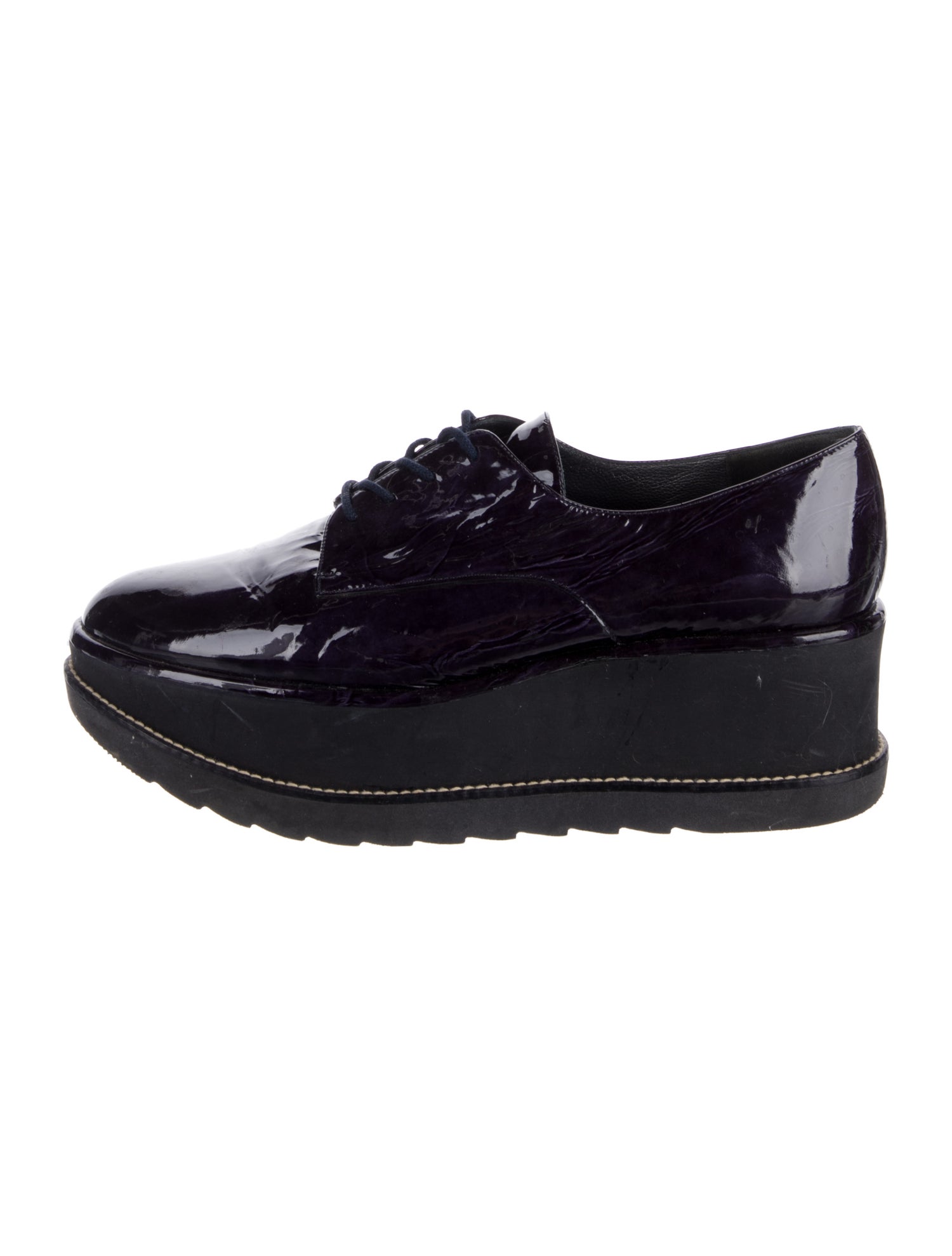 Stuart Weitzman Patent Leather Oxfords