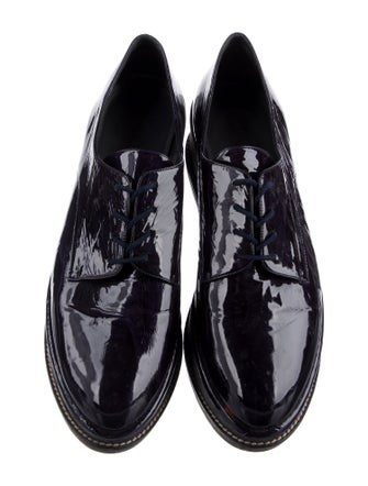 Stuart Weitzman Patent Leather Oxfords