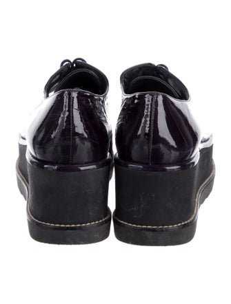 Stuart Weitzman Patent Leather Oxfords