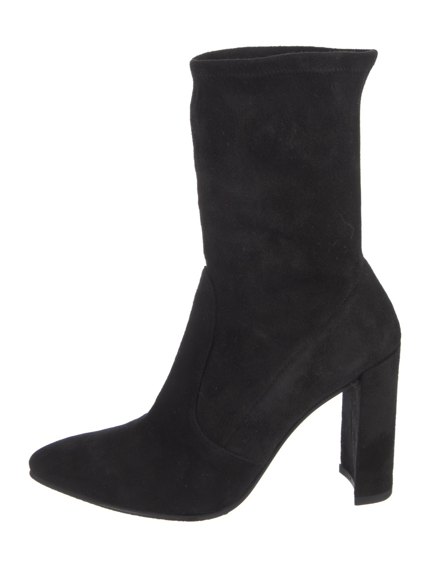 Stuart Weitzman Suede Sock Boots