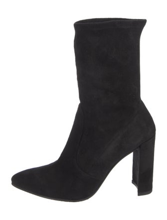 Stuart Weitzman Suede Sock Boots