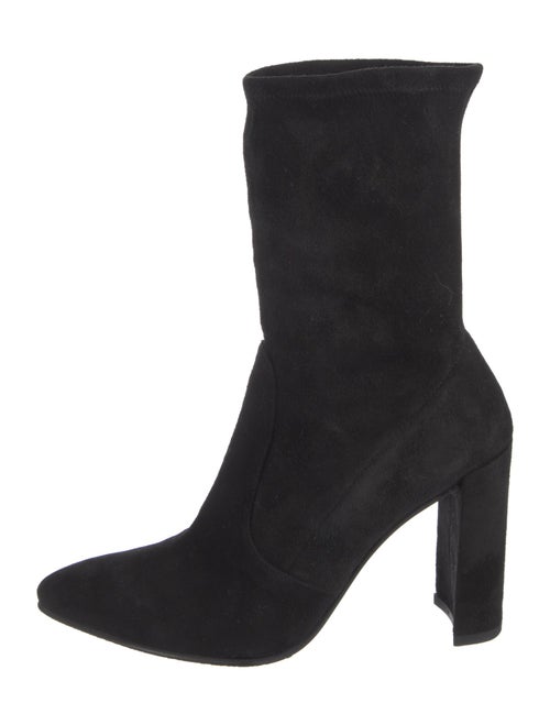 Stuart Weitzman Suede Sock Boots